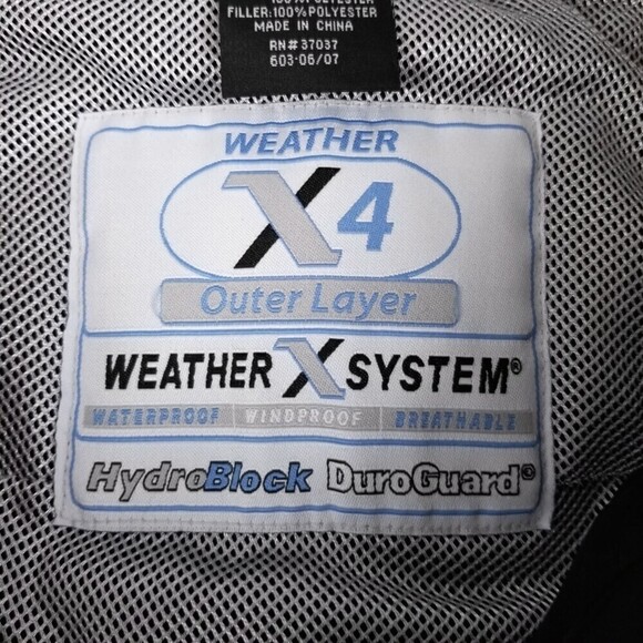 Vintage Obermeyer Waterproof Crop Fur Collar Hoodie Snow Jacket Womens 6 Black - Picture 2 of 10